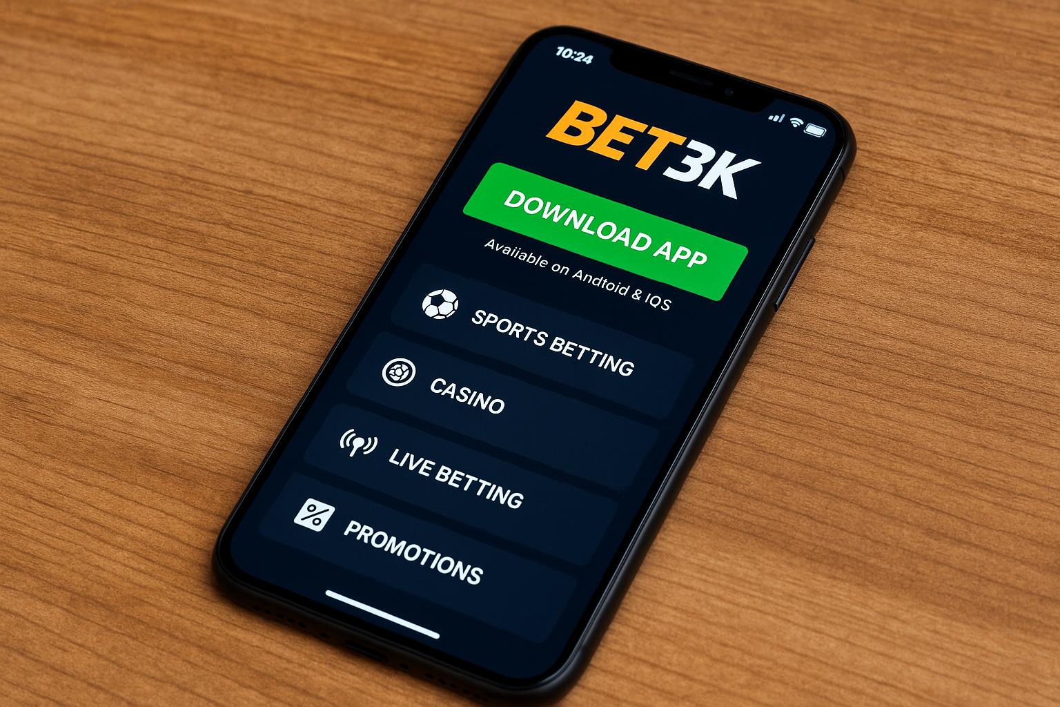Baixar o BET3K Cassino App